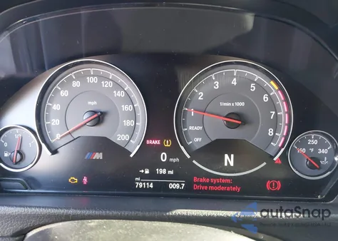 2016 BMW M4 z USA, uszkodzony, nr VIN WBS3R9C5XGK338852